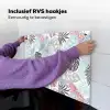 Bladeren - Tropical - Pastel - Jungle Inductie beschemer met haakjes klein -ky-ophangen-nl