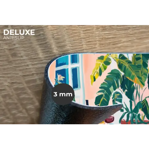 Tafel - Wijn - Fruit Placemat vinyl groot -closeup