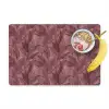 Bladeren - Patroon - Paars Placemat vinyl groot 368 -zzzproduct_Kitchenyeah-website