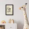 Zwart - Bestek - Rondje fotolijst zwart zonder passe partout klein -usfeer4_kinderkamer