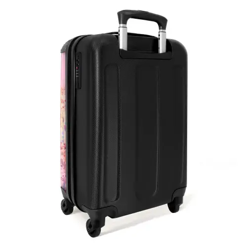 Roze Robijn NBS - Handbagage koffer - Kinderen Unisex middel -achterkant