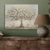 Boom - Beige - Goud - Verflook - Grijs PET vilt klein -sfeer2