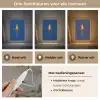 Raket - Blauw - Sterren Light Box met kabel klein -USP_lichtkleurNL