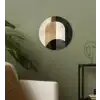 Geometrische - Vormen - Wit Wandcirkel plexiglas klein -sfeer3