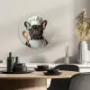 Bril - Hond - Kok KitchenYeah - Keuken - Wandcirkel Forex klein -sfeer2
