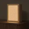Giraf - Oranje - Patroon Light Box met kabel (Tafellamp) klein 925 -z3d_website