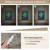 Basketbalspeler - Digitaal - Groen - Blauw Light Box met kabel klein -USP_dimbaarNL