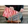 Zebraprint - Roze - Rood - Dierenprint laptophoes neopreen klein -tas