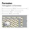 Palmbomen - Tropisch - Groen Muismat XXL klein 681 -sfeer5