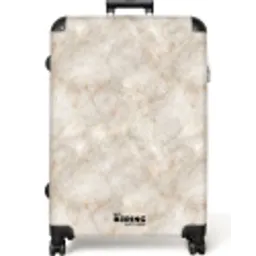 Lichtbeige - Goudbruine Nerven - Marmer NBS - Large koffer - Volwassenen Unisex groot -zzzzzzzzkaufland2