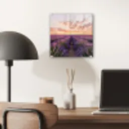 Landschap - Lavendelveld - Paars plexiglas 5mm klein -sfeer6