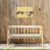 Klassiek - Kunst - Humor Tuinposter op houten frame 2 cm dik klein -sfeer4