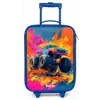 Monstertruck - Verfspatten - Kleurrijk - Explosie Kinderkoffer - Blauw klein -zz3dotto