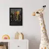 Lepels - Specerijen - Kaneel - Chili fotolijst zwart zonder passe partout klein -usfeer4_kinderkamer