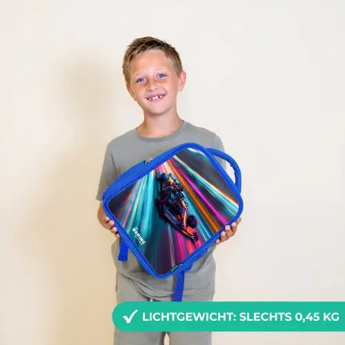 Spectrum speedster Kinderrugzak - Blauw middel -sfeer1_NL