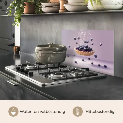 Eten - Taart - Bessen - Blauw keuken achterwand spatscherm klein -usp_NL