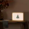 Christmas Season - Kerst - Kerstboom - Roze Light Box met kabel (Tafellamp) klein -sfeer4