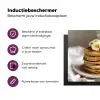 Pannenkoeken - Banaan - Siroop - Wit - Beige Inductie beschermer vinyl 3mm middel -zzzzzzz-cc-usp