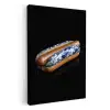 Hotdog - Porselein - Delfts blauw - Eten KitchenYeah - Keuken - Canvas klein -3d