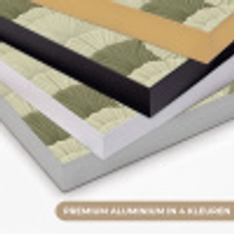 Bladeren - Structuur - Groen Textielframe zwart klein 947 -USP_kleurenNL