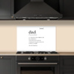 Spreuken - Papa definitie - Quotes - Dad keuken achterwand spatscherm klein -sfeer1