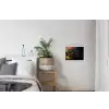 Glazen - Bakjes - Blaadjes - Kruiden textielposter latten blank klein -woonkamer