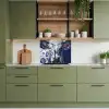 Koe - Delfts - Blauw - Artistiek keuken achterwand 2 middel -sfeer3