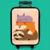 Dieren - Slapen - Samen Kinderkoffer - Zwart klein -zzz_website3d_nbs