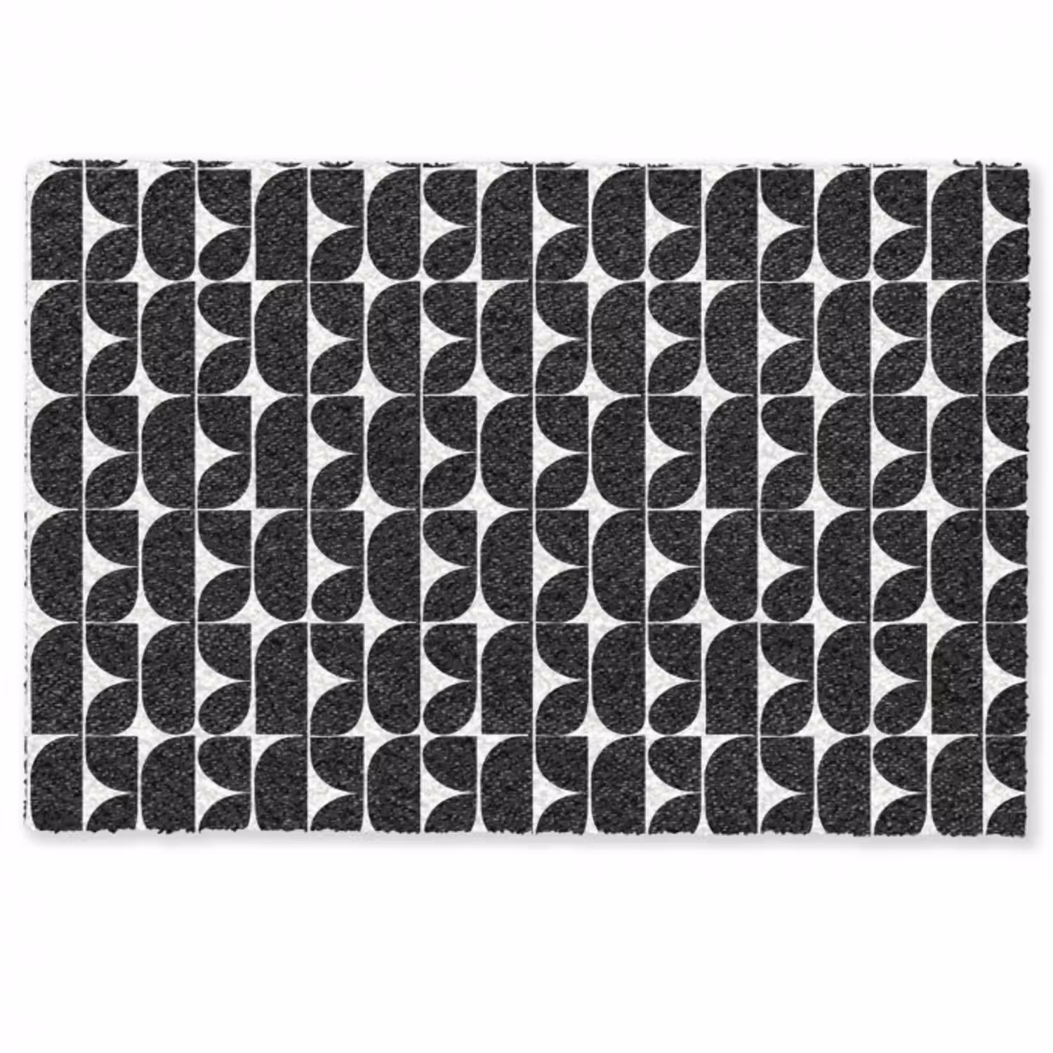 Fußmatte - Modern - Geometrisch - Schwarz
