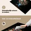 Bloemen - Art - Pastel - Quotes Inductie beschemer met haakjes klein -ky-schoon-nl