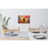 Street art - Liefde - Graffiti - Kunst - Banksy Muursticker klein -eettafel