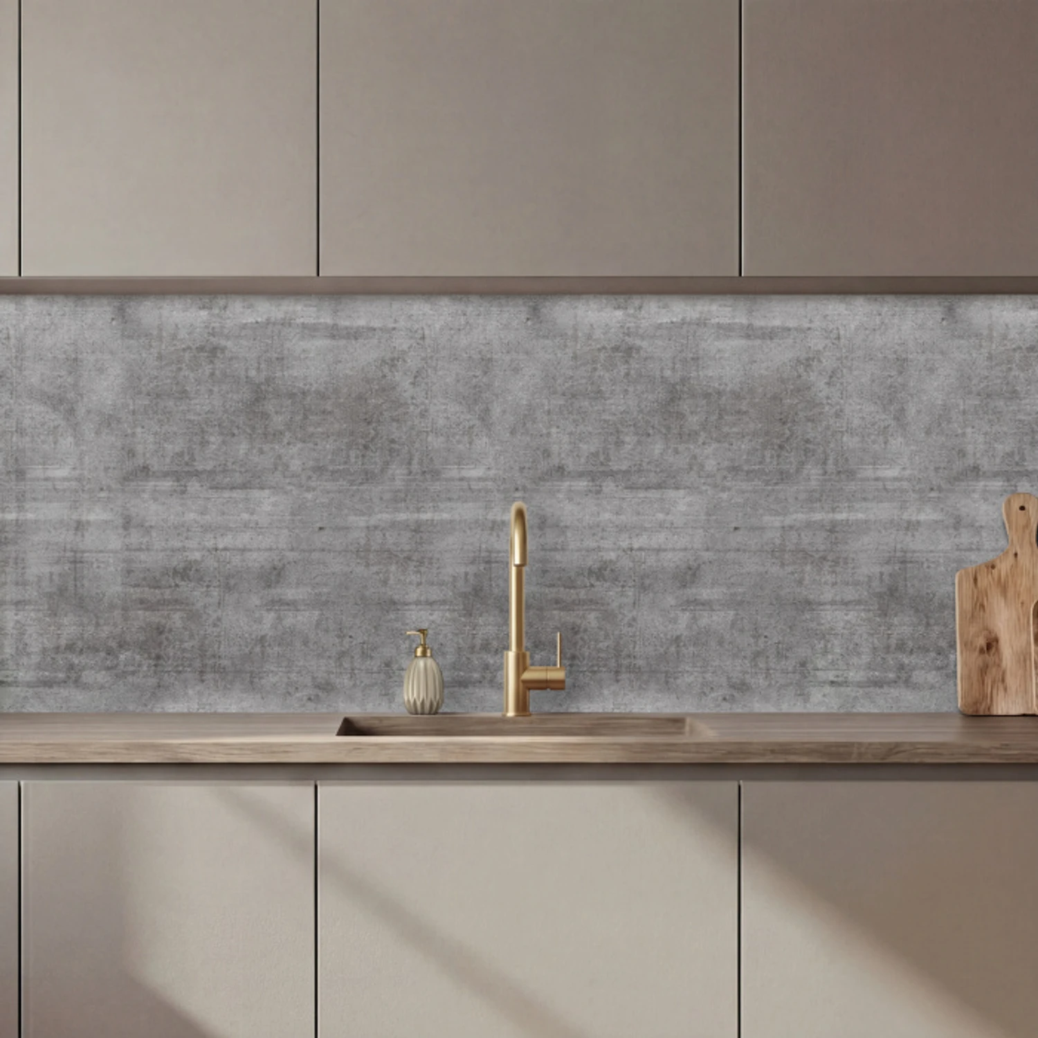 Beton - Patroon - Antiek keuken achterwand 2 middel 871 zz_3dshopping