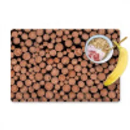 Houtblokken - Textuur - Patroon - Bruin - Rustiek Placemat vinyl groot -zzzproduct_Kitchenyeah-website