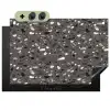 Terrazzo -  Patroon - Grijs Inductie beschemer met haakjes klein 777 -3d