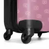 Boho - Paars patroon NBS - Handbagage koffer - Kinderen Unisex middel -wiel