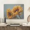 Zonnebloemen - Geel - Wazig PET vilt klein -sfeer1