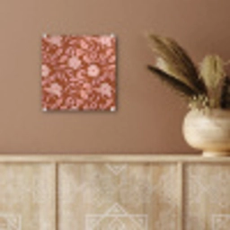 Patroon - Bladeren - Terracotta plexiglas 5mm klein 11 -sfeer5