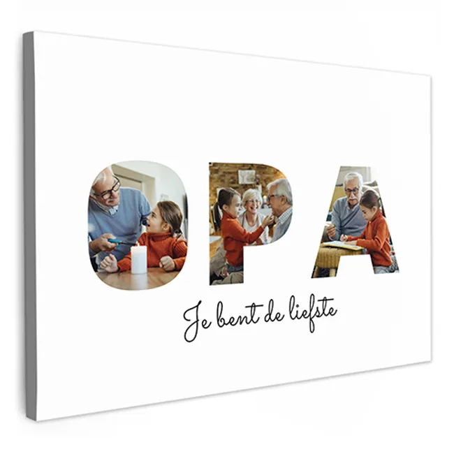 Leinwand - Opa