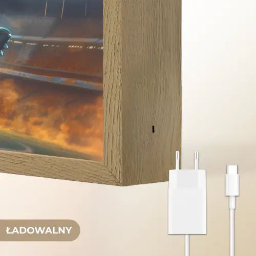 T-Rex - Voetbal - Stadion Light Box met batterij (Wandlamp kind) middel -USP_websiteoplaadbaarNL