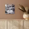 Retro - Vrouw - Zwart - Wit plexiglas 5mm klein -sfeer5