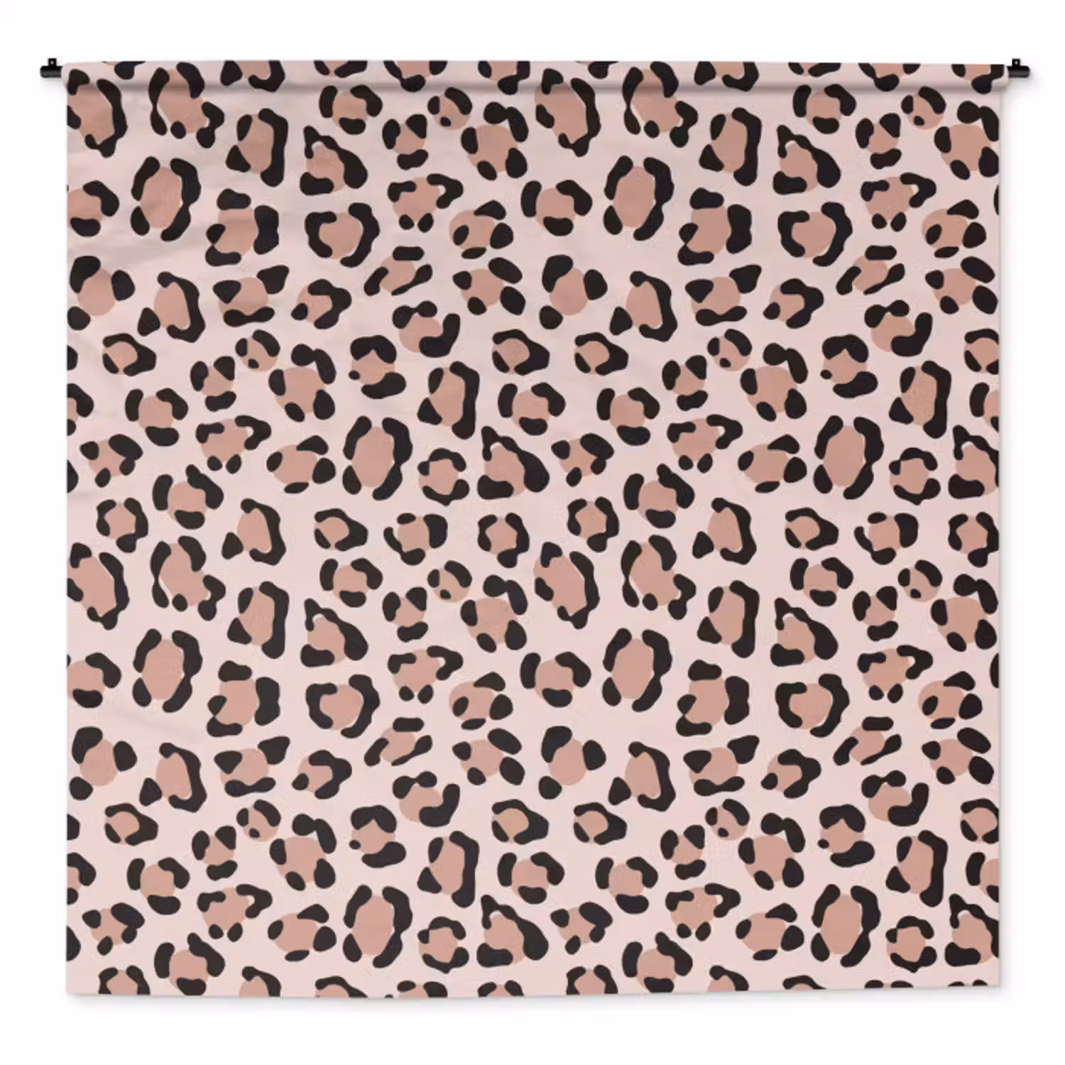 Wandkleed - Vlekken - Beige - Luipaard