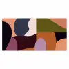 Vormen - Abstract - Kleuren - Vierkant Muismat XXL klein -3d_leeg