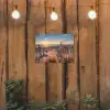 Strand - Zee - Duin - Zonsondergang - Landschap tuinposter los doek klein -sfeer1