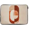 Illustratie - Abstract - Vormen - Rood laptophoes neopreen klein -zkaufland3dotto