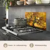 Boom - Levensboom - Abstract - Goud keuken achterwand spatscherm klein -usp_NL