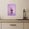 Papegaai - Koksmuts - Pilaar - Vogel KitchenYeah - Keuken - Canvas klein -sfeer2
