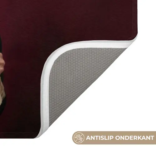 Koffie - Vrouw - Middelvinger Badmat klein -USP_AntislipNL