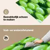 Druiven - Groen - Druppels Inductie beschemer met haakjes klein 777 -ky-schoon-nl