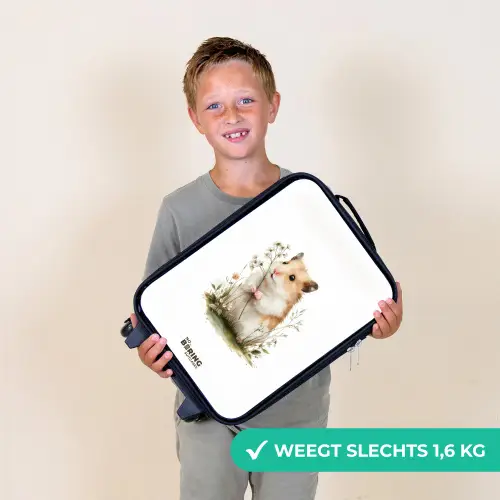 Dier - Natuur - Hamster Kinderkoffer - Zwart klein -sfeer4_NL
