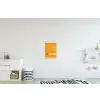 Oranje - Love - Valentijn textielposter latten blank klein -kinderkamer